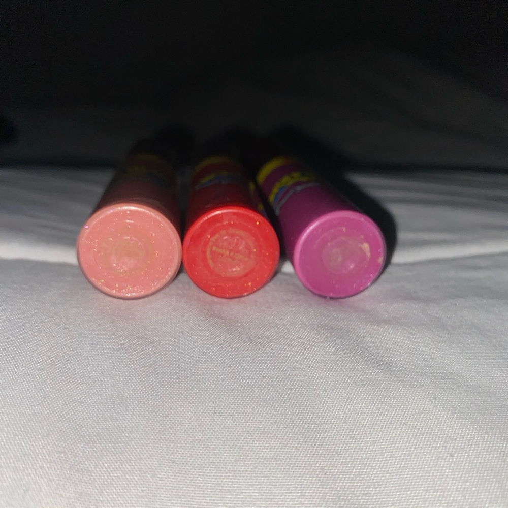 MAC Cosmetics Wonder Woman Lip Gloss Trio - Nude, Red, Purple - Picture 2 of 2
